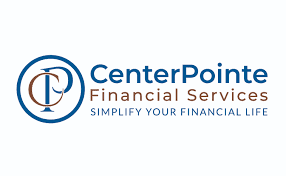 Logo of Centerpointe Financial Services with the tagline "Simplify your financial life for our clients.